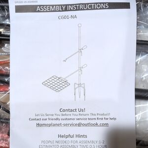Assembly Instructions for CG01-NA
